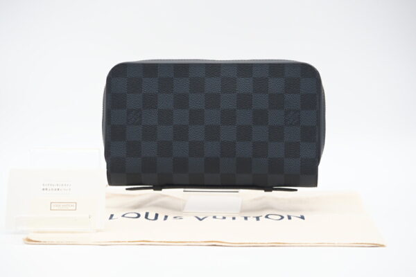 imgrc0099038949 Louis Vuitton Damier Cobalt Zippy XL Travel Case Navy