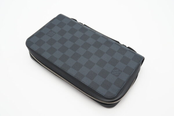 imgrc0099038951 Louis Vuitton Damier Cobalt Zippy XL Travel Case Navy