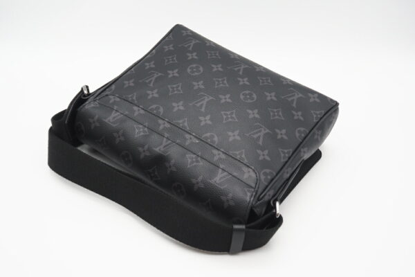 imgrc0099039143 Louis Vuitton Monogram Eclipse District PM Shoulder Bag Black Gray