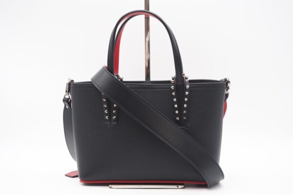 imgrc0099039167 Christian Louboutin Kabata Mini 2way Bag Black Red