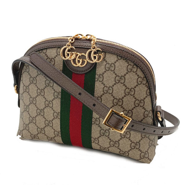 imgrc0099476831 Gucci GG Supreme Shoulder Bag Brown