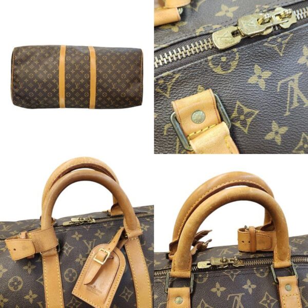 imgrc0099521560 Louis Vuitton Monogram Keepall 55 Bag Brown