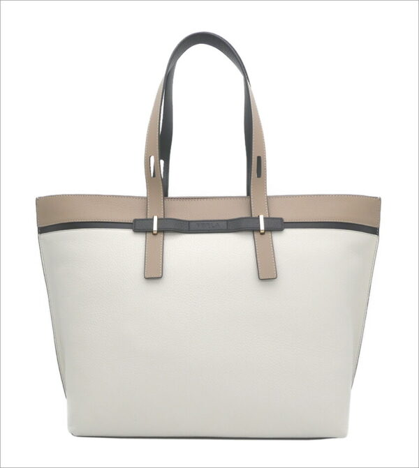 imgrc0099544978 Furla Giove Tote Bag White Beige Black