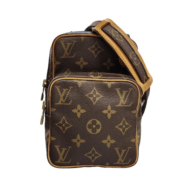 imgrc0099572932 Louis Vuitton Monogram Mini Amazon Shoulder Bag Brown