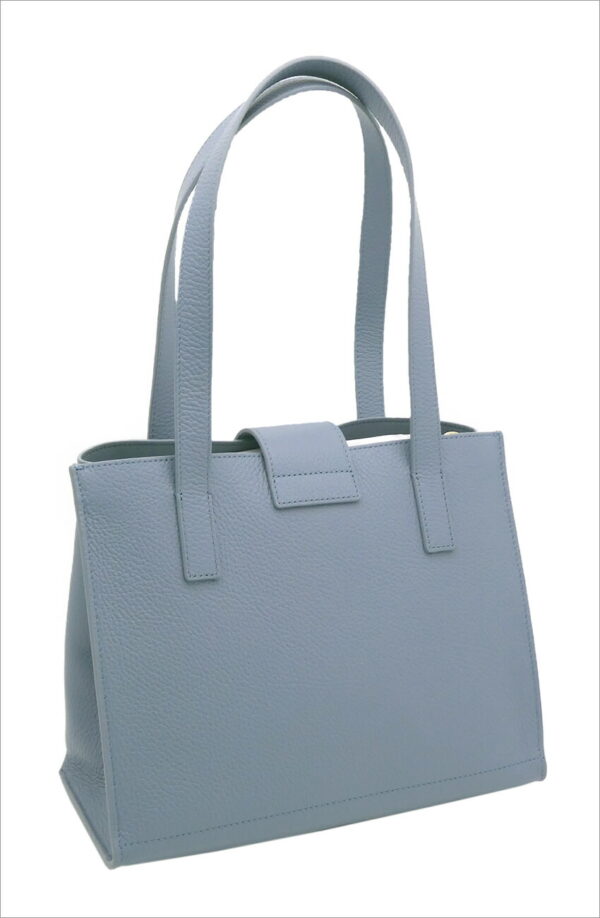 imgrc0099610253 Furla 1927 Tote Bag Gray Blue