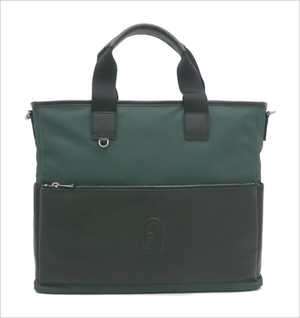 imgrc0099700443 Furla Urban Tote Bag Leather Green Black