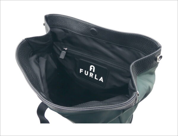 imgrc0099700471 Furla Urban Backpack Leather Green Black