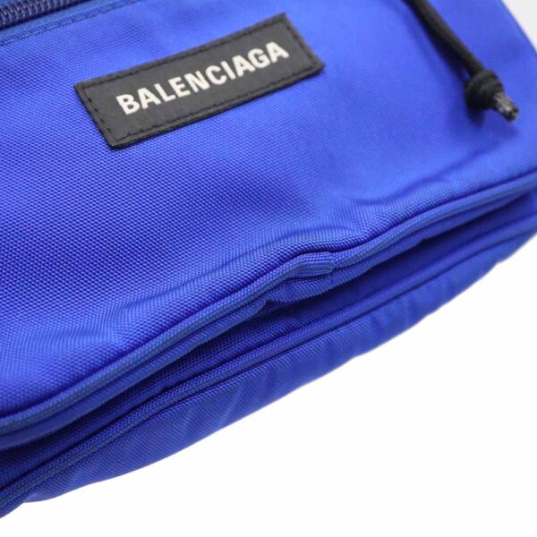 imgrc0100456254 Balenciaga Body Bag Nylon Blue