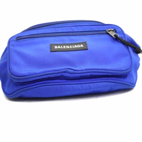 imgrc0100456255 Balenciaga Body Bag Nylon Blue