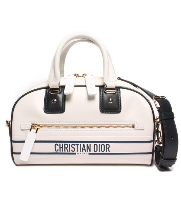 imgrc0100500141 Christian Dior 2way Calfskin Bowling Bag