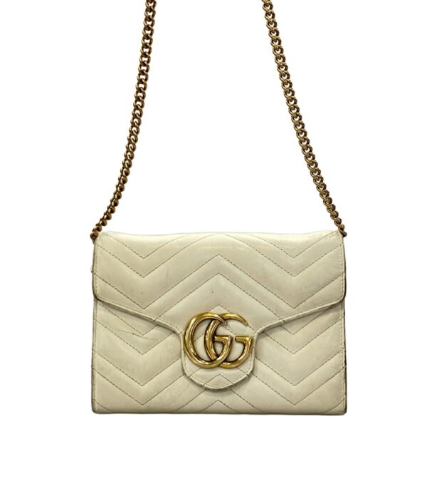 imgrc0100526245 Gucci GG Marmont 2WAY Shoulder Bag Clutch Crossbody Quilted