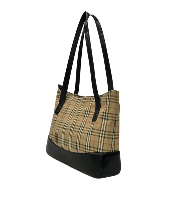 imgrc0100750975 Burberry Tote Bag Shoulder Check Pattern