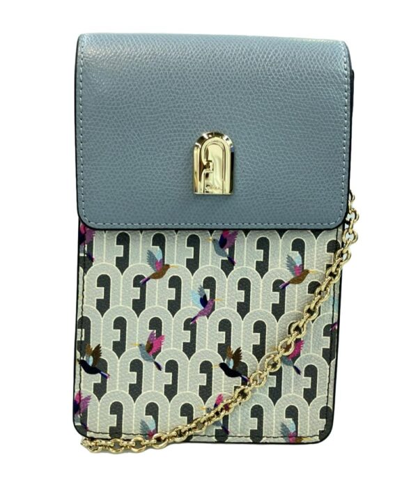 imgrc0100823156 Furla Bird Pattern Chain Mini Crossbody Pouch