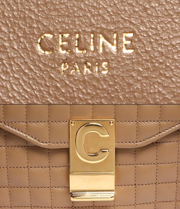 imgrc0100848573 Celine Chain Leather Shoulder Bag C Medium