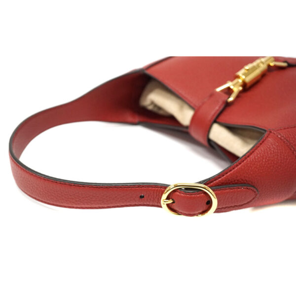 imgrc0100852054 Gucci Jackie Shoulder Bag Leather Red