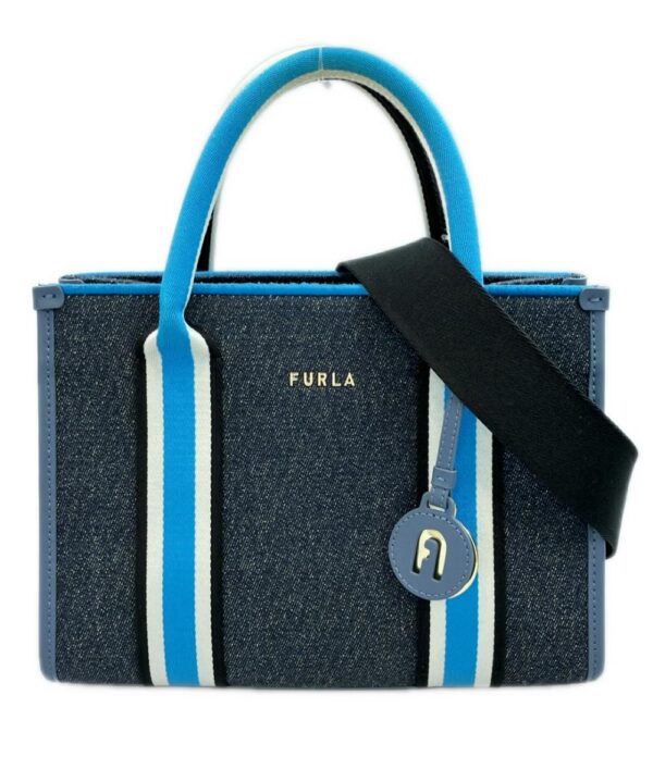 imgrc0100875742 Furla 2way Denim Tote Crossbody Bag