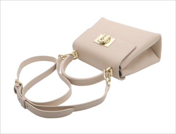 imgrc0101856852 Furla 1927 Handbag Leather Pink Beige