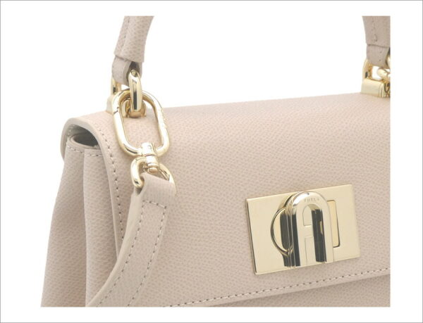 imgrc0101856853 Furla 1927 Handbag Leather Pink Beige