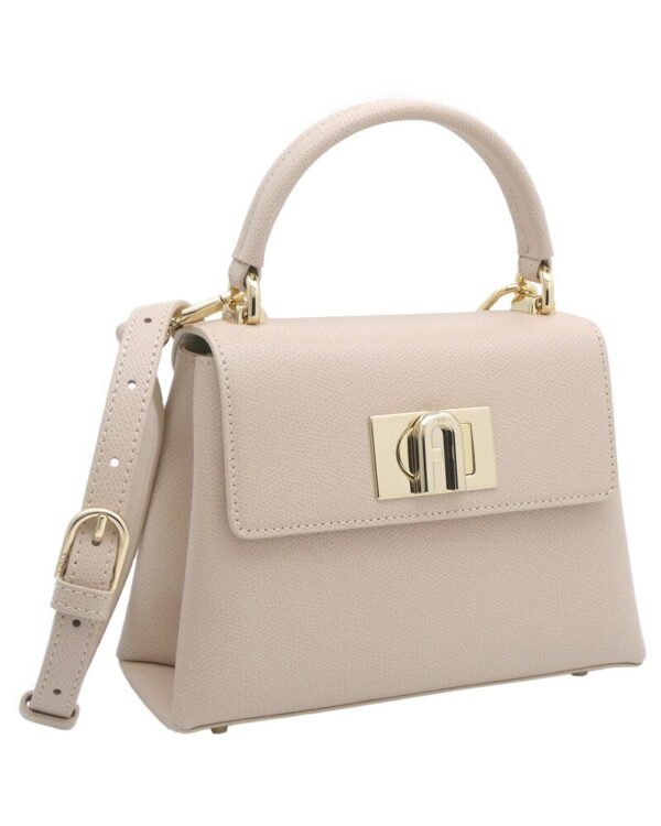 imgrc0101856930 Furla 1927 Handbag Leather Pink Beige