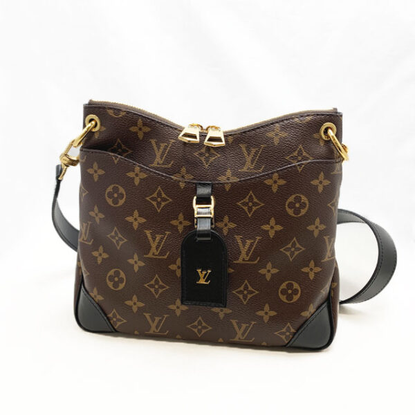 imgrc0103678603 Louis Vuitton Monogram Odeon NM PM Shoulder Bag Noir