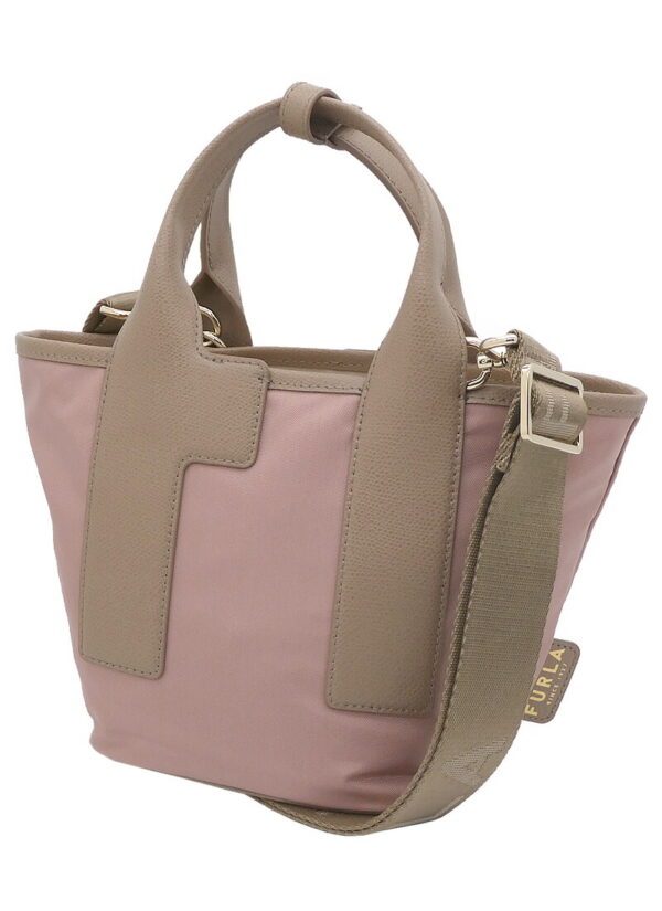 imgrc0105045158 Furla Piuma Tote Bag Beige Pink