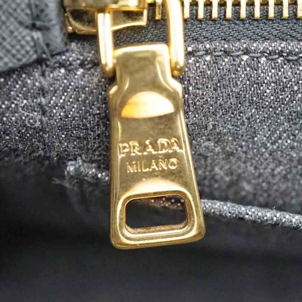 k21 104 12 Prada Kanapa Tote 2WAY Denim Nero