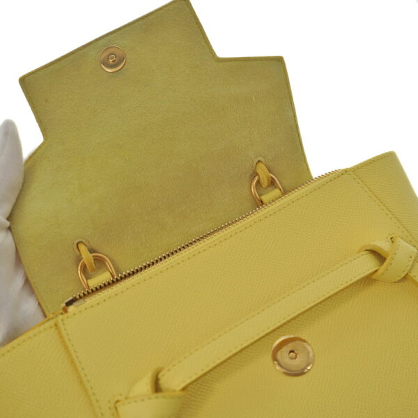 k21 5271 11 Celine Belt Nano Handbag Yellow