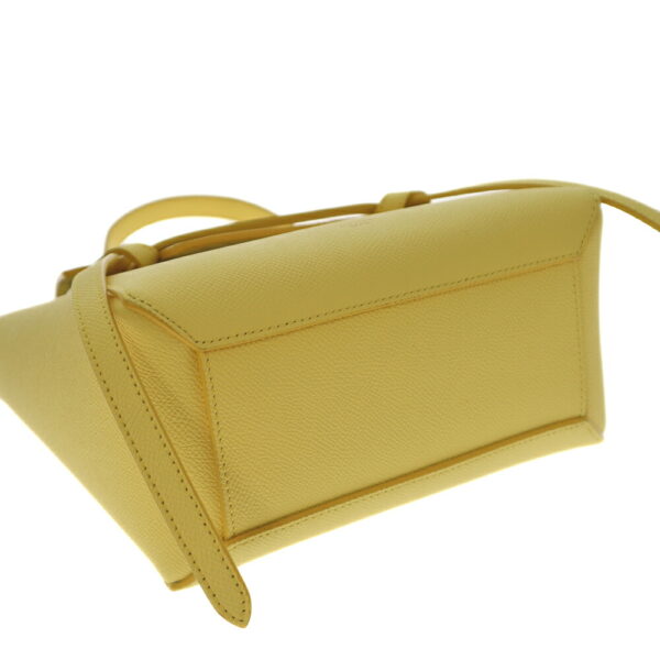 k21 5271 6 Celine Belt Nano Handbag Yellow