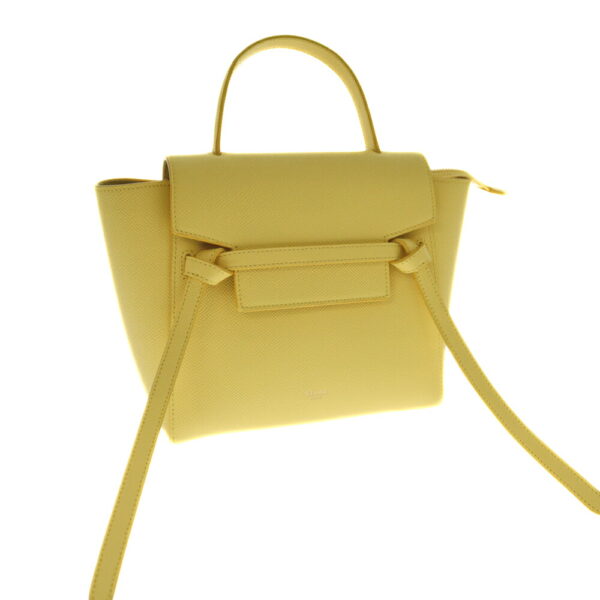 k21 5271 Celine Belt Nano Handbag Yellow