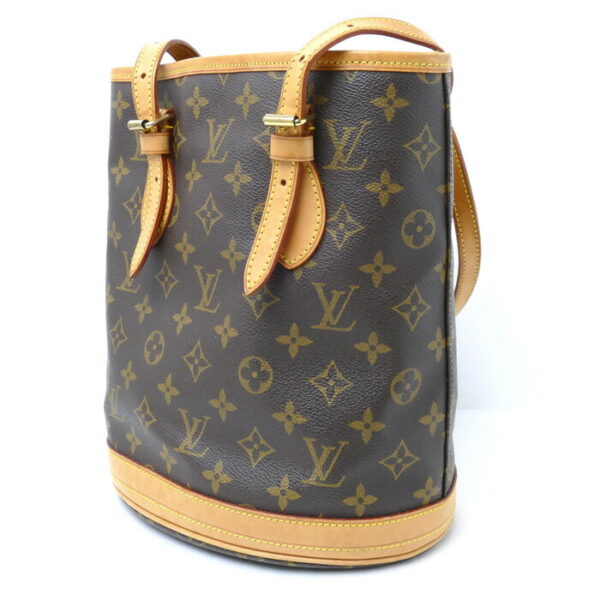 k23 1963 1 2 Louis Vuitton Bucket PM Tote Bag Monogram