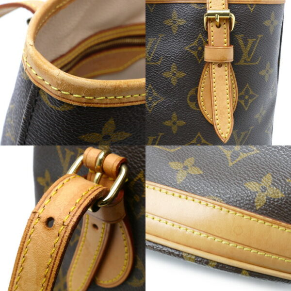 k23 1963 1 6 Louis Vuitton Bucket PM Tote Bag Monogram