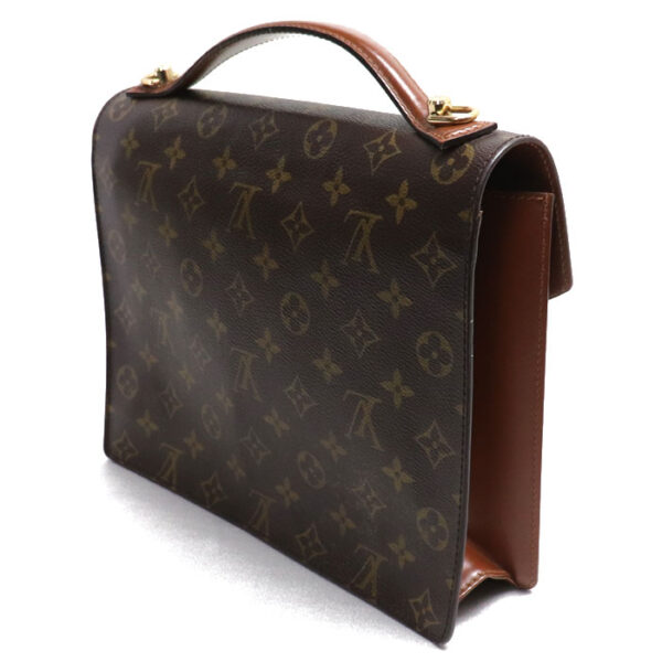 k23 2555 1 2557 Louis Vuitton Monceau Shoulder Bag Monogram Brown