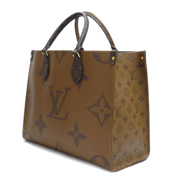 k23 2592 1 2 Louis Vuitton On the Go MM Tote Bag Giant Reverse