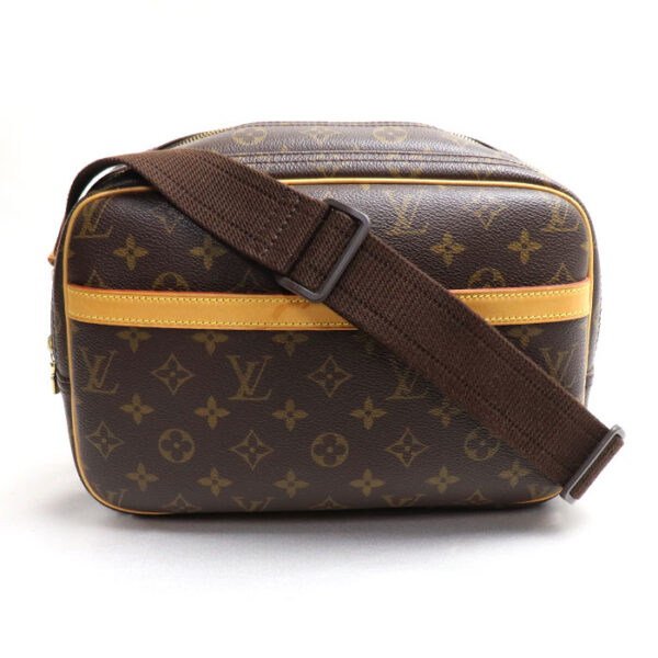 k23 2696 1 2697 Louis Vuitton Reporter PM Shoulder Bag Monogram Brown