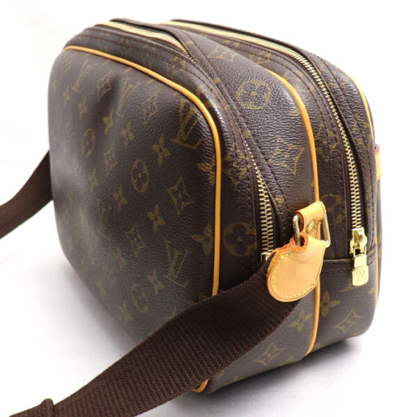 k23 2696 1 2698 Louis Vuitton Reporter PM Shoulder Bag Monogram Brown