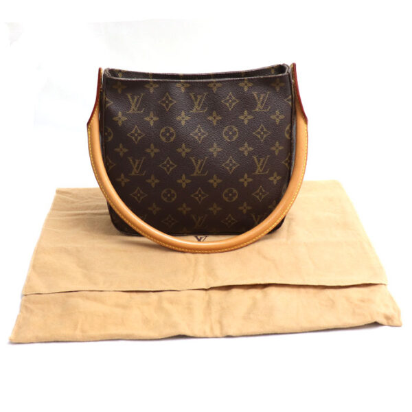 k23 2706 1 2714 Louis Vuitton Looping MM Shoulder Bag Monogram Brown