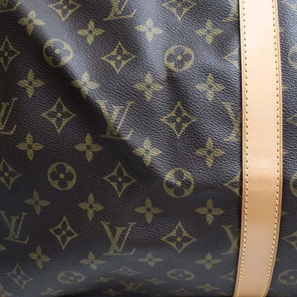 k23 2708 1 2718 Louis Vuitton Keepall Bandouliere 55 Bag Monogram Brown