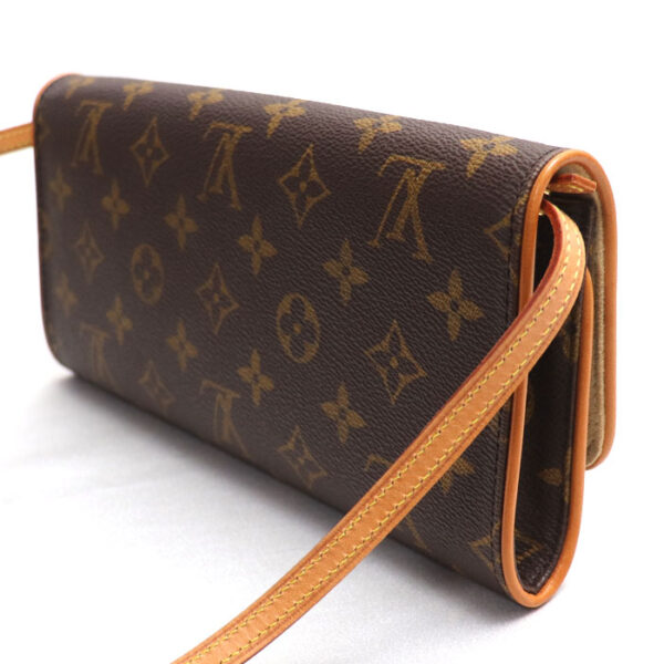 k23 3348 1 3350 Louis Vuitton Pochette Twin GM Shoulder Bag Monogram Brown