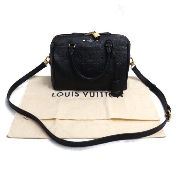 k23 3351 1 3361 Louis Vuitton Speedy Bandouliere 25 2Way Bag Empreinte Black