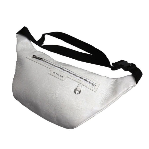 k23 3868 1 3870 Balenciaga Super Busy Belt Pack Body Bag White