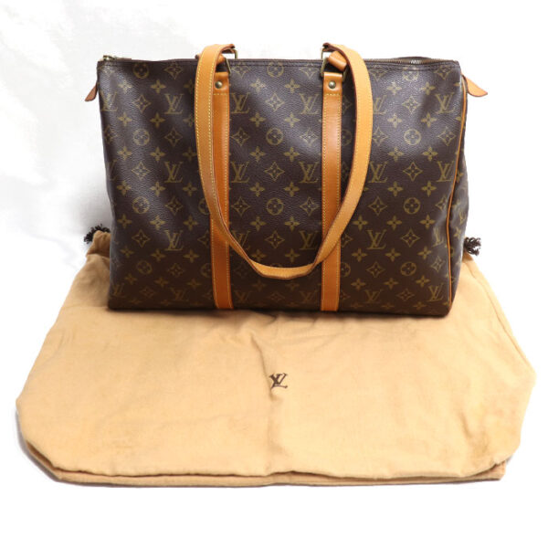 k23 4679 1 4689 Louis Vuitton Flannery 45 Shoulder Bag Monogram Brown