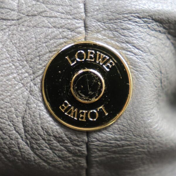 k23 4680 1 4686 Loewe Anagram Nappa Aire Handbag Gray