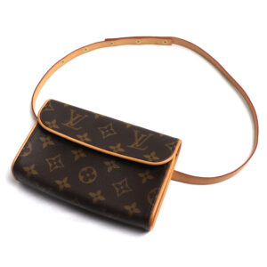 k23 4691 1 4692 Louis Vuitton Monogram Trouville Handbag Canvas Brown