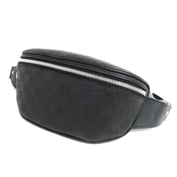 k23 4873 1 1 Louis Vuitton Bum Bag Damier Infini Black