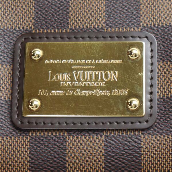 k23 5013 1 5019 Louis Vuitton Eva Clutch Bag Damier Brown