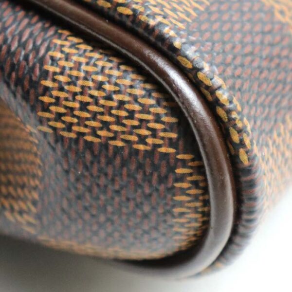 k23 5013 1 5020 Louis Vuitton Eva Clutch Bag Damier Brown