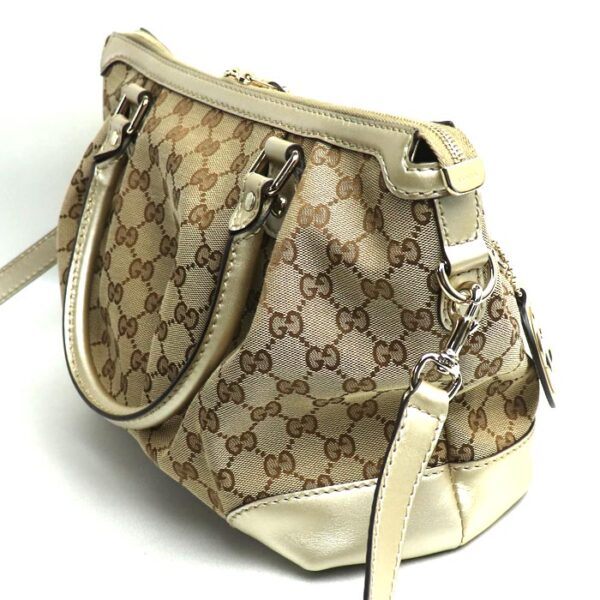 k24 028 1 30 Gucci GG Sookie 2Way Shoulder Bag Beige