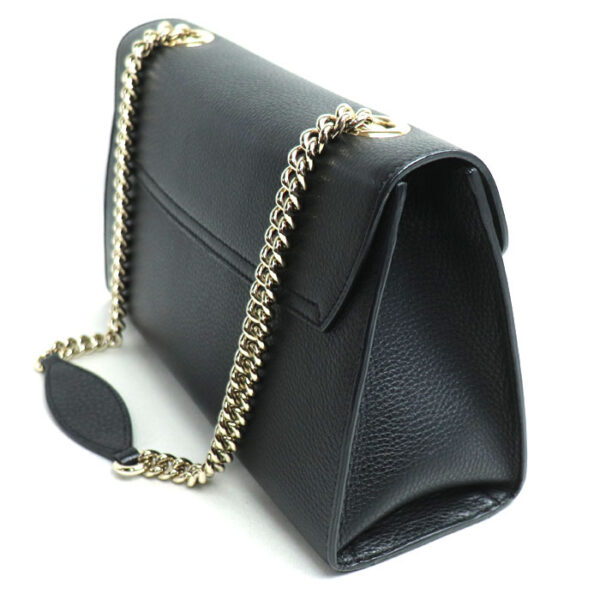 k24 043 1 45 Gucci Emily Chain Shoulder Bag Black