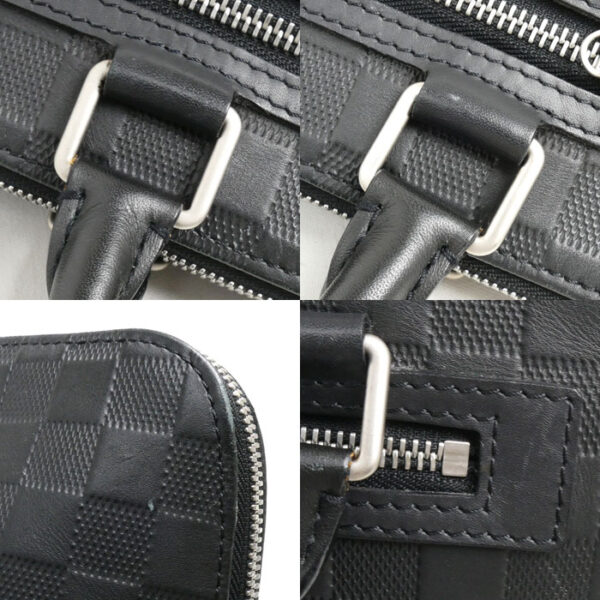 k24 146 1 6 Louis Vuitton Avenue Briefcase Damier Infini Onyx Black