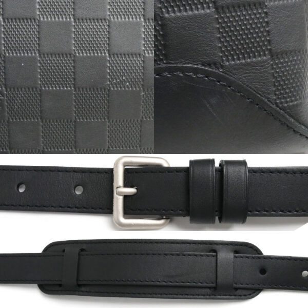 k24 146 1 7 Louis Vuitton Avenue Briefcase Damier Infini Onyx Black